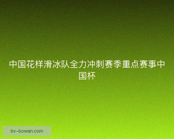 中国花样滑冰队全力冲刺赛季重点赛事中国杯
